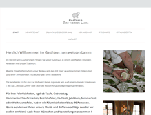 Tablet Screenshot of lamm-laumersheim.de